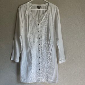 J.Jill White Tunic Top/Dress